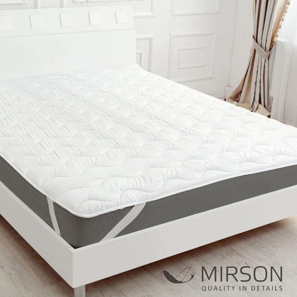 Фото - Наматрацник MirSon Eco Light №1721 Bamboo White 150x200 см (2200002890106)