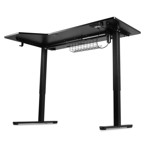 Фото - Стол с электрорегулировкой высоты Barsky StandUp Corner Black (BSTc-01)