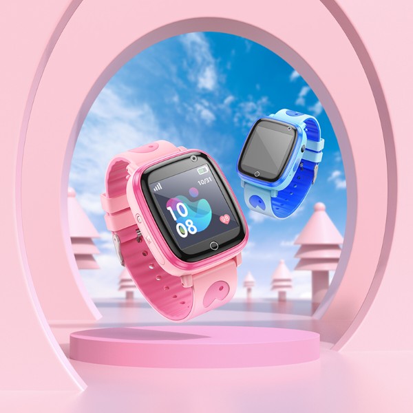 Фото - Дитячий годинник HOCO Y100 Pink (6942007625647)