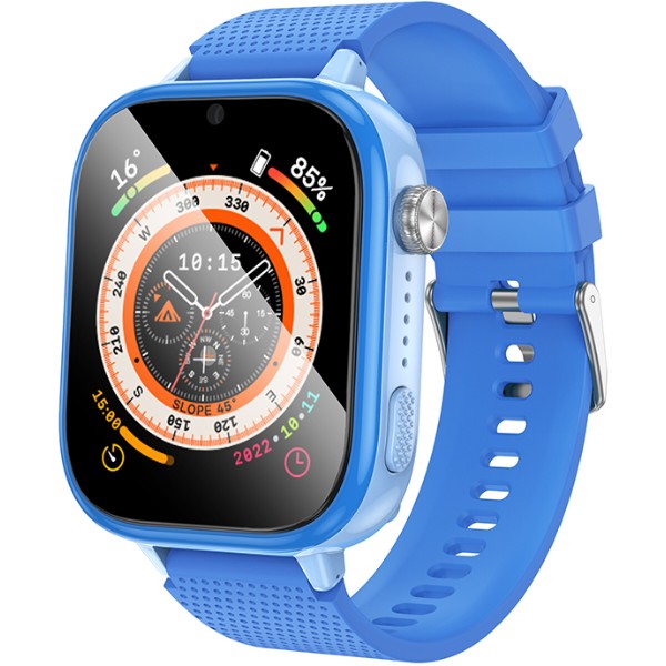 Фото - Дитячий годинник HOCO Y101 4G Blue (6942007626439)