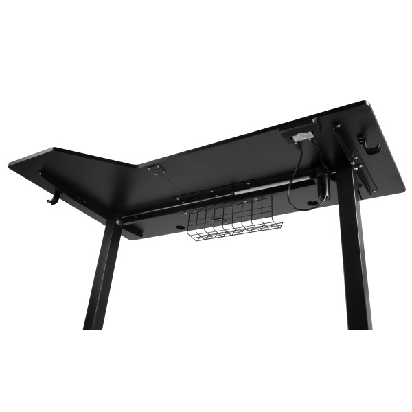 Фото - Стол с электрорегулировкой высоты Barsky StandUp Corner Black (BSTc-01)