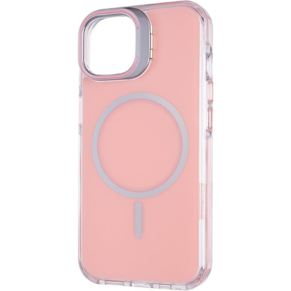 Фото - Чехол для смартфона Gelius Sofi Case Camera stand (MagSafe) for Iphone 15 Pink (101090)