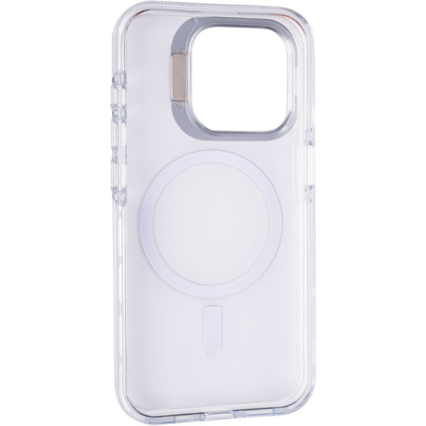 Фото - Чохол для смартфону Gelius Sofi Case Camera stand (MagSafe) for Iphone 15 Pro White (101093)