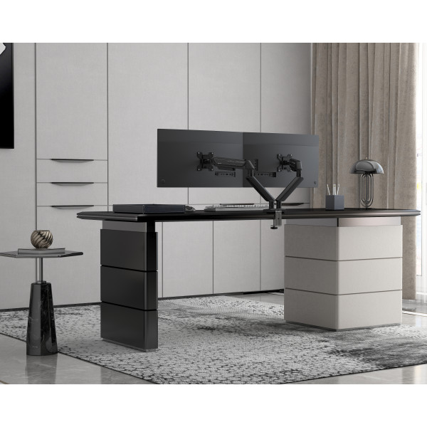 Фото - Кріплення настільне Anda Seat Stealth II Duo 17''-32'' Black (AD-W-A6D-2S-BB)