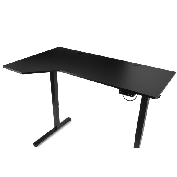 Фото - Стол с электрорегулировкой высоты Barsky StandUp Corner Black (BSTc-01)