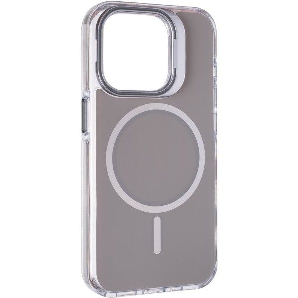 Фото - Чехол для смартфона Gelius Sofi Case Camera stand (MagSafe) for Iphone 16 Pro Max Grey (101107)