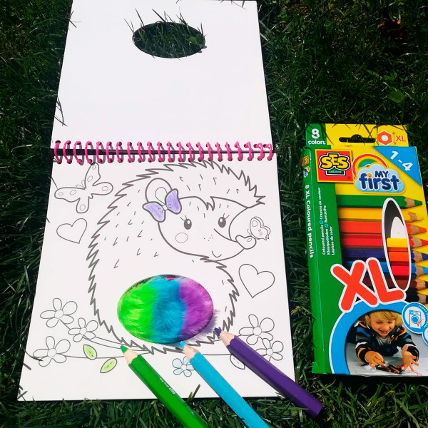 Фото - Розмальовки класичні Ses Creative Пухнастики (0112S)