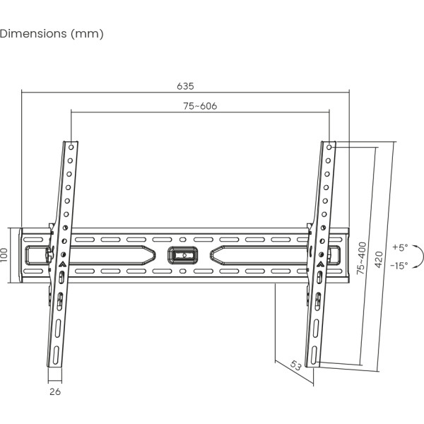 Фото - Кріплення для телевізора ITECHmount PLB3