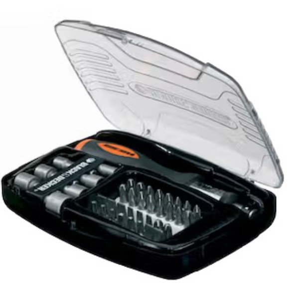 Фото - Біта для викрутки Black&Decker Phillips, Pozidriv, Torx, Slotted 40 шт. (A7062)
