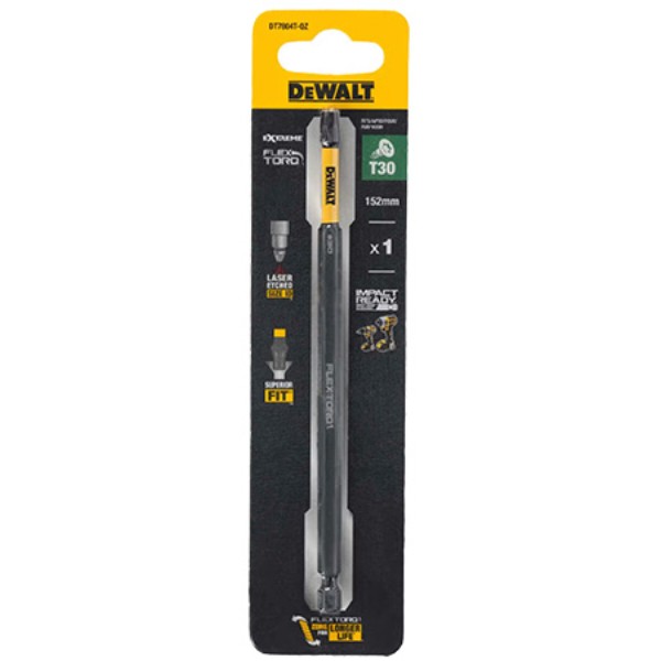 Фото - Бита для отвертки DeWALT EXTREME 152 мм (DT7804T) Фото - Бита для отвертки DeWALT EXTREME 152 мм (DT7804T)
