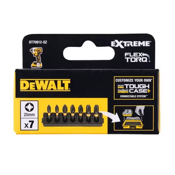Фото - Біта для викрутки DeWALT FlexTorq 25 мм (DT70812)