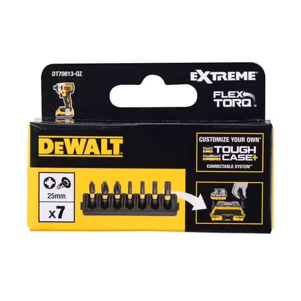 Фото - Біта для викрутки DeWALT FlexTorq 25 мм (DT70813)