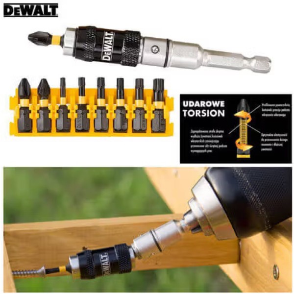 Фото - Біта для викрутки DeWALT IMPACT TORSION (DT70578T)