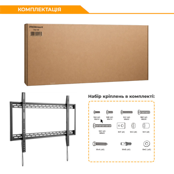 Фото - Крепление для телевизора iTECH PLB-100
