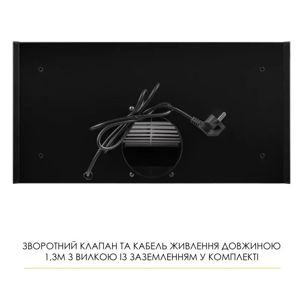 Фото - Витяжка вбудована Weilor LUMINA WBG 65 BLACK