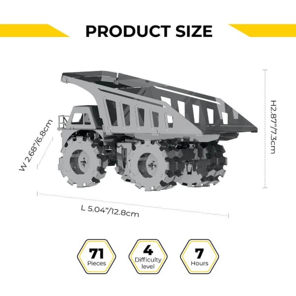 Фото - Металлический конструктор Metal Time Quarry Transporter (MT014)