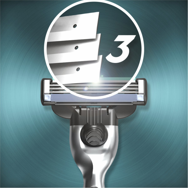 Фото - Картридж для станка мужского Gillette Mach 3 12 шт. (3014260323240)