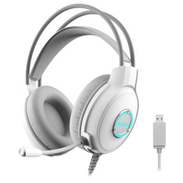 Фото - Гарнитура проводная A4tech FH300U White