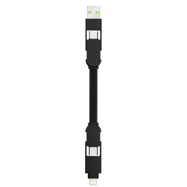 Фото - Кабель синхронізації даних Rolling Square inCharge X 100W Black (X01WR)