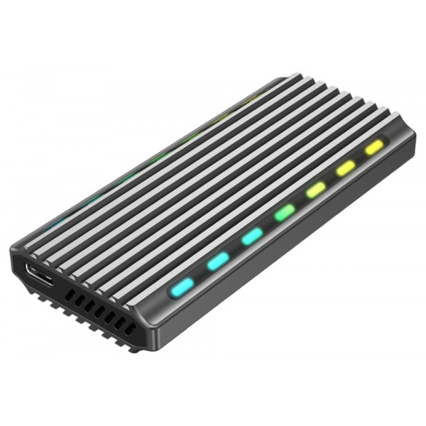 Фото - Зовнішній карман Gembird M.2 (NVMe&NGFF) USB 3.1 Black (EE2280-U3C-03)