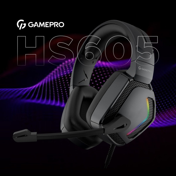 Фото - Гарнитура проводная игровая GamePro HS605 RGB