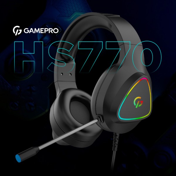 Фото - Гарнитура проводная игровая GamePro HS770