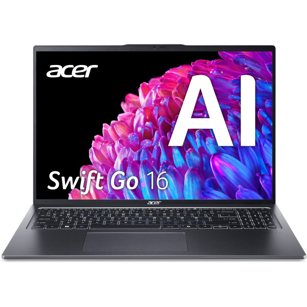 Фото - Ноутбук Acer Swift Go 16 SFG16-72-53VK (NX.KYAEU.001) Steel Gray