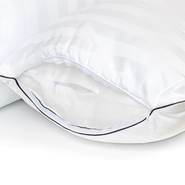 Фото - Подушка стандартна MirSon бамбукова Hand Made Royal Pearl 930 низька 60x60 см (2200000557322)