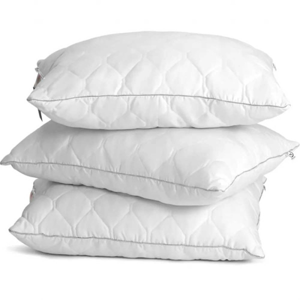 Фото - Подушка стандартная MirSon шелковая Eco Silver 0546 Средняя 40х60 см (2200000393418)