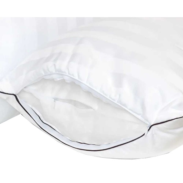 Фото - Подушка стандартна MirSon 1490 Royal Pearl Hand Made memory effekt Середня 70х70 см (2200001540460)