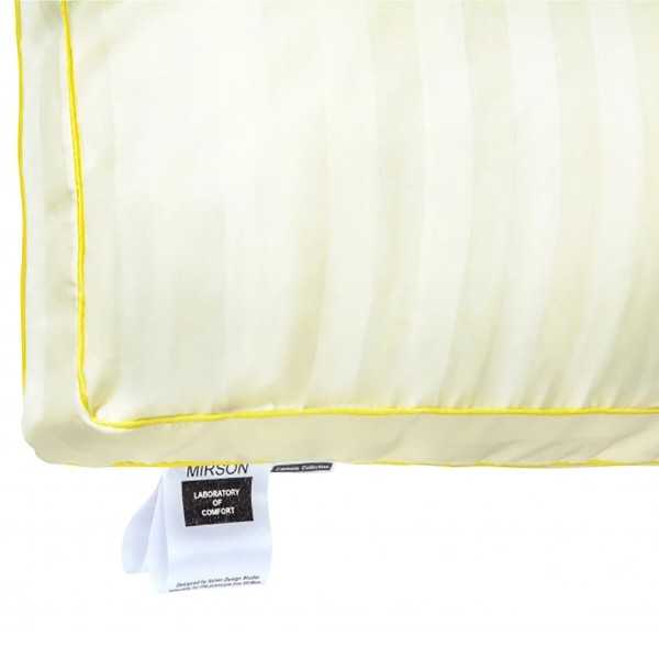 Фото - Подушка стандартна MirSon бамбукова 1236 Carmela Deluxe Bamboo Середня 50х70 см (2200001518254)