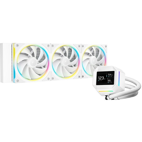 Фото - Водяная система охлаждения Deepcool LM360 WH (R-LM360-WHDMMC-1)