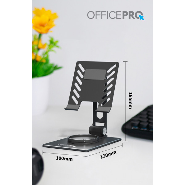 Фото - Підставка для мобільного пристрою OfficePro Aluminium alloys Grey (LS630G)