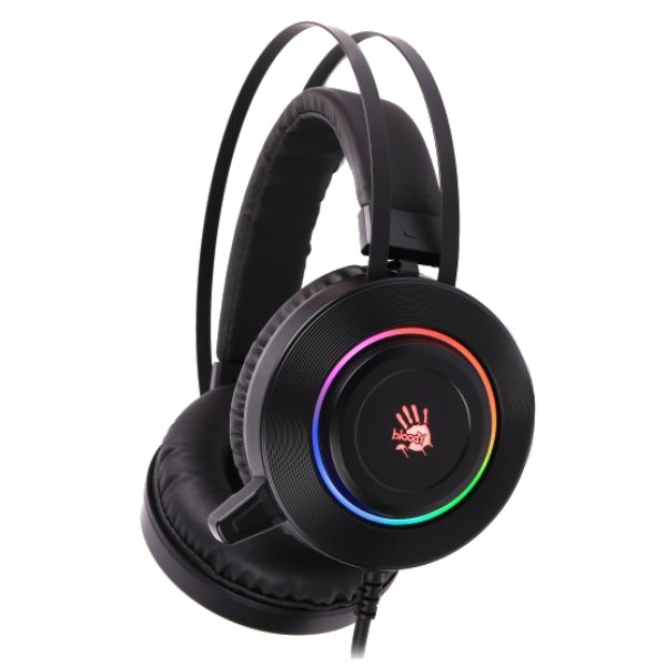 Фото - Гарнітура дротова ігрова Bloody G521 (Black)