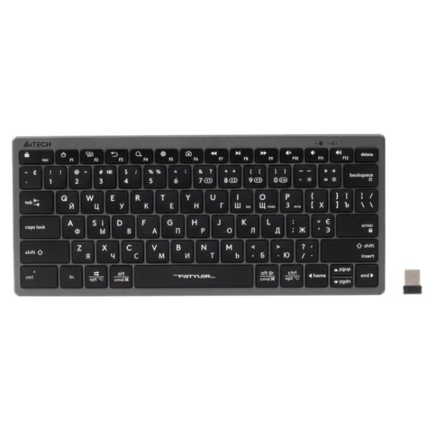 Фото - Клавиатура беспроводная A4tech Fstyler FBX51C (Grey) Фото - Клавиатура беспроводная A4tech Fstyler FBX51C (Grey)