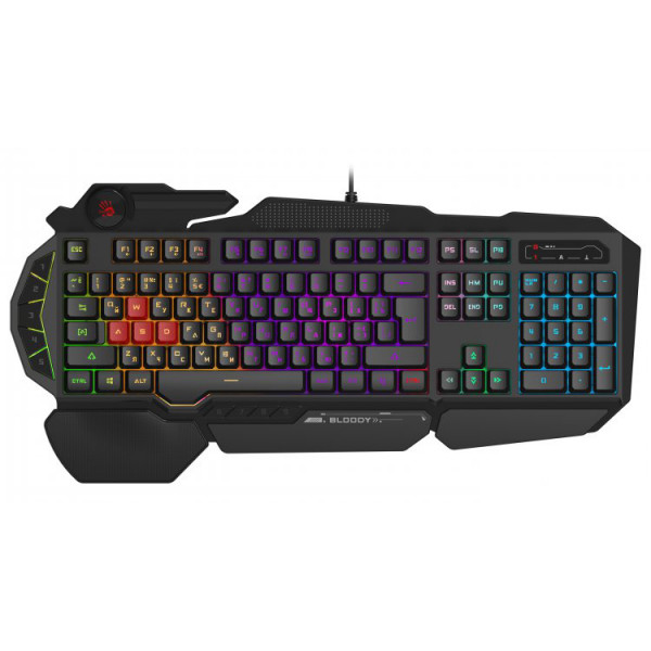 Фото - Клавіатура дротова ігрова Bloody B310N  (Black)