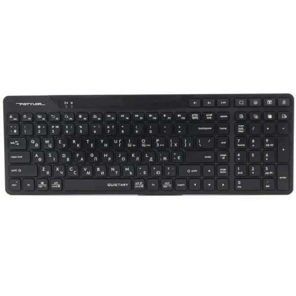 Фото - Клавиатура беспроводная A4tech FBK27C AS (Black)