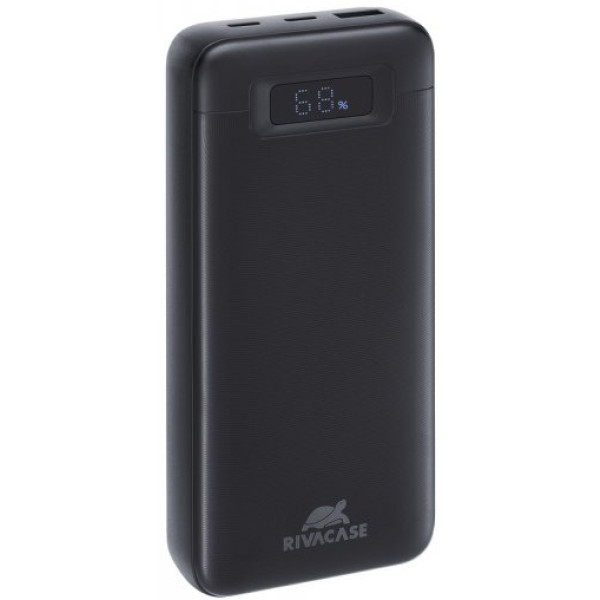 Фото - Батарея мобільна RIVACASE 20000 mAh 65W Black (RIVAPOWER VA1082 (Black))