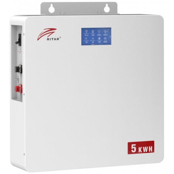 Фото - Батарея для сонячного інвертора Ritar 51.2V (GE-W5KWH-51.2V)