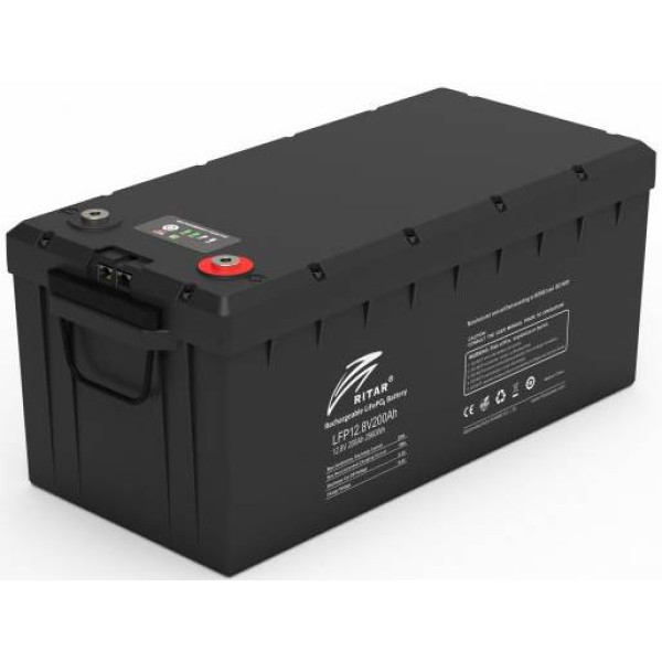 Фото - Аккумулятор для ИБП Ritar 12V (LFP12.8V200Ah G3)