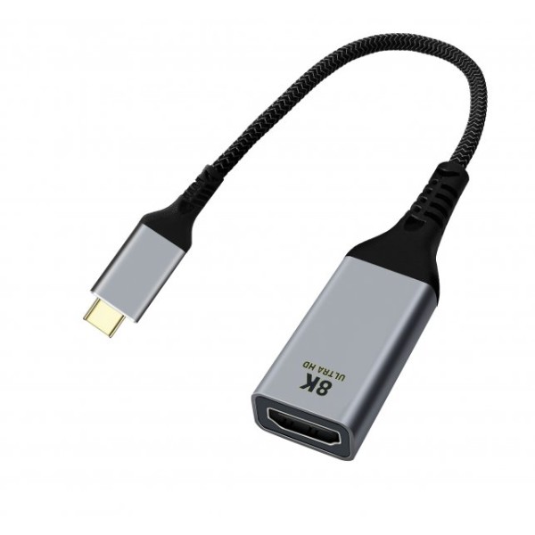 Фото - Перехідник Cablexpert USB-C на HDMI (A-CM-HDMIF8K)