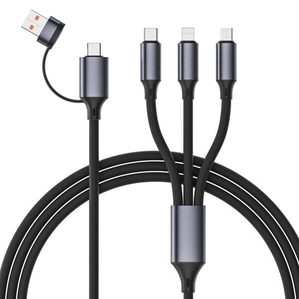 Фото - Кабель Cablexpert USB A/C/Lightning/Micro/Type-C 1.5m (CC-USB2S-ACM31-1.5M) Фото - Кабель Cablexpert USB A/C/Lightning/Micro/Type-C 1.5m (CC-USB2S-ACM31-1.5M)