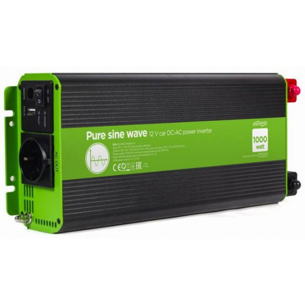 Фото - Інвертор автомобільний EnerGenie EG-PWC-PS1000-01