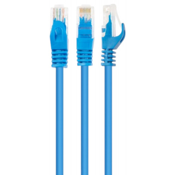 Фото - Кабель патч-корд Cablexpert Cat 6 UTP 50u 1.5 м Blue (PP6U-1.5M/B)