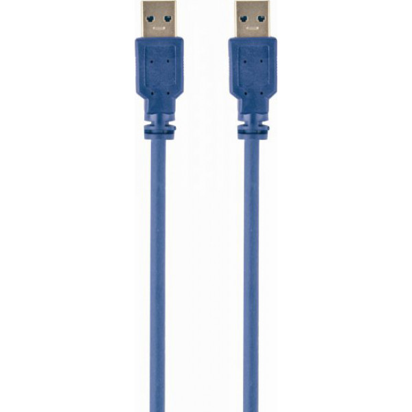 Фото - Кабель RCA Maxxter USB3.0 A-папа/А-папа, 0,5 m (U-AMAM3-0,5m)