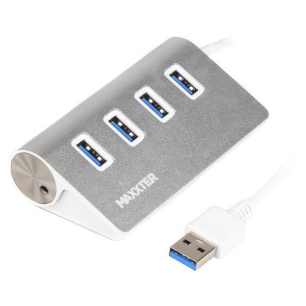 Фото - Хаб USB Maxxter HU3A-4P-01