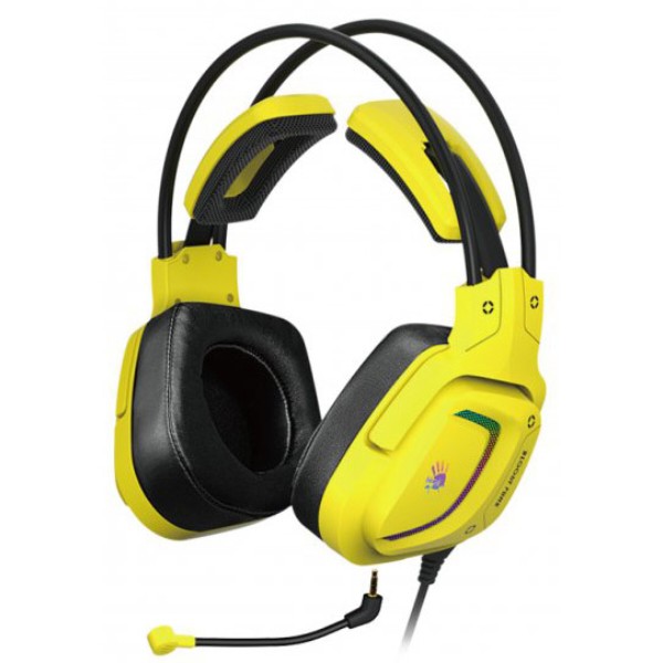 Фото - Гарнитура проводная игровая Bloody G575 (Punk Yellow)