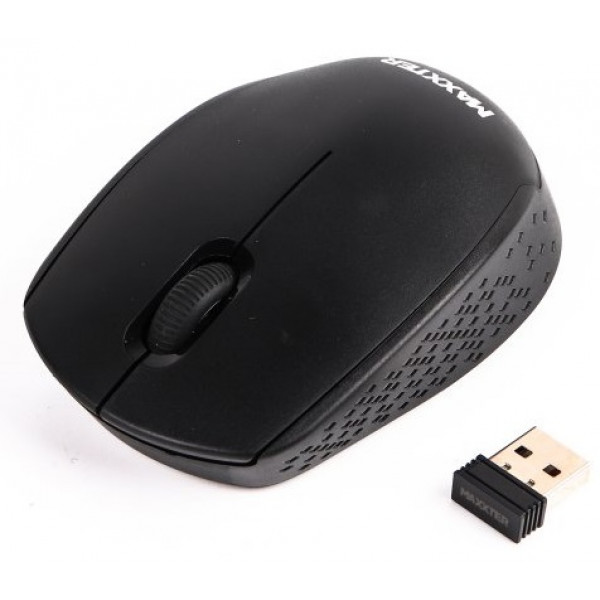 Фото - Миша бездротова Maxxter Mr-420 USB Black