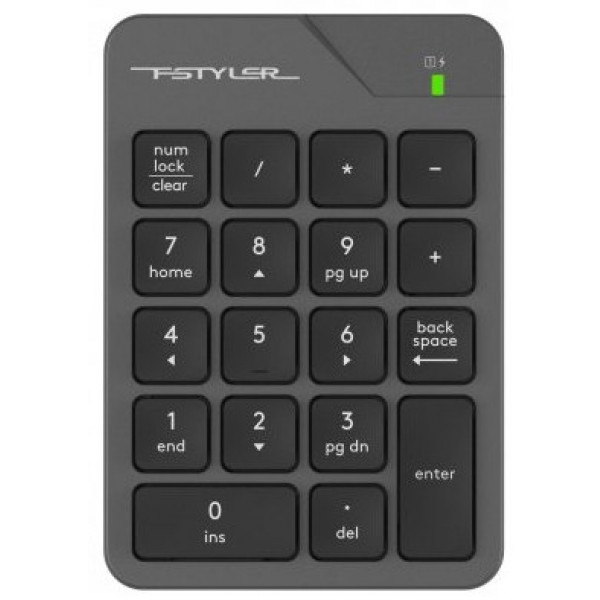 Фото - Уцінка - Клавіатура бездротова A4tech FGK21C (Grey)