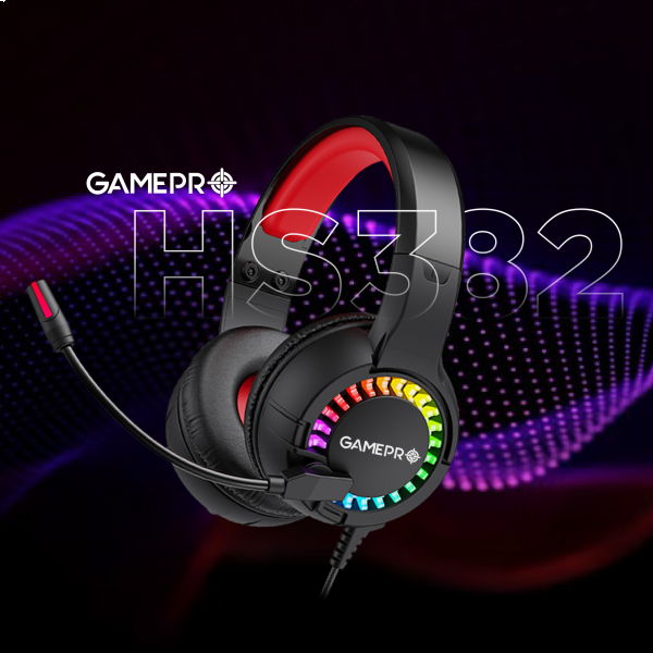 Фото - Гарнитура проводная игровая GamePro Racer (HS382)